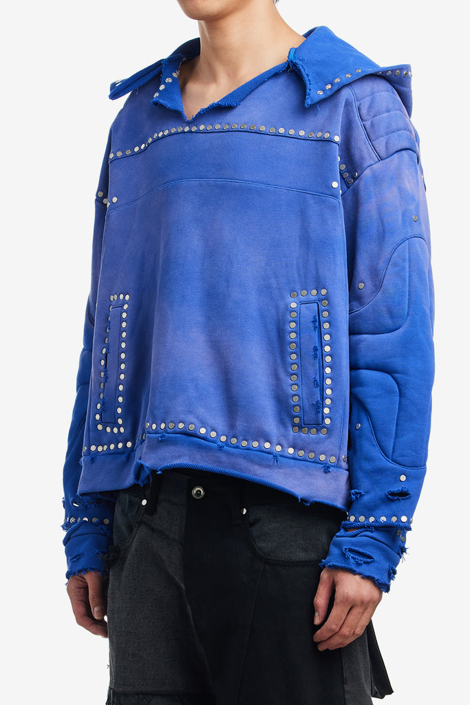 HARDWARE AMOUR HOODED PULLOVER - WORKSOUT WORLDWIDE