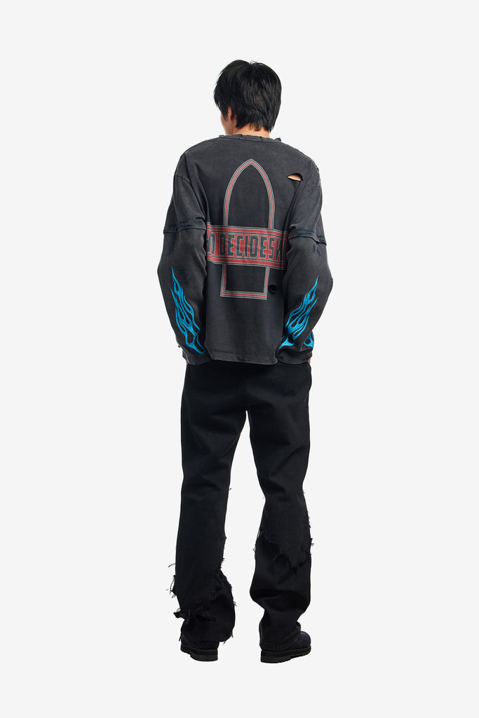 FLAME GLASS DOUBLE JERSEY - WORKSOUT WORLDWIDE