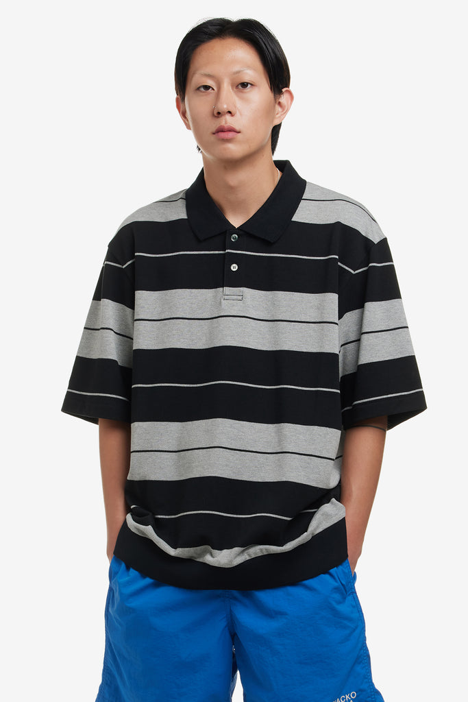 STRIPED POLO SHIRT S/S - WORKSOUT WORLDWIDE