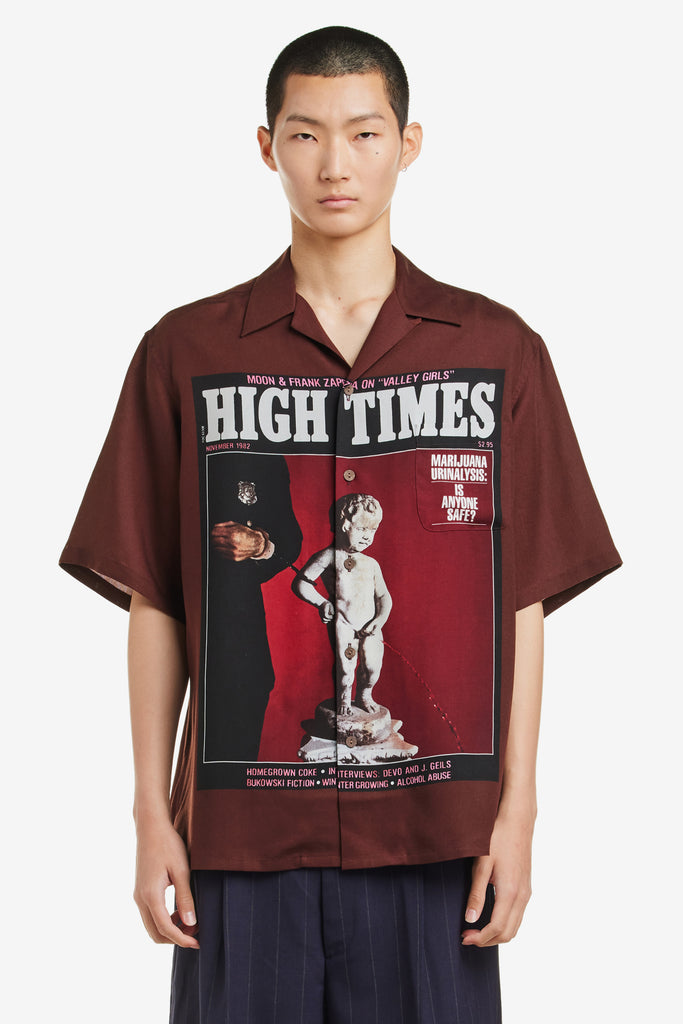 HIGHTIMES / S/S HAWAIIAN SHIRT ( TYPE-3 ) - WORKSOUT WORLDWIDE