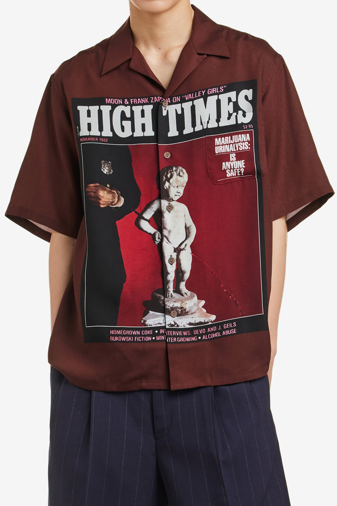 HIGHTIMES / S/S HAWAIIAN SHIRT ( TYPE-3 ) - WORKSOUT WORLDWIDE