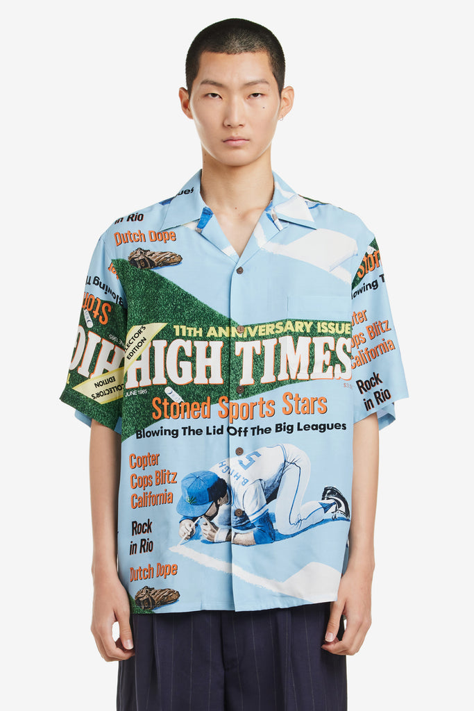 HIGHTIMES / S/S HAWAIIAN SHIRT ( TYPE-4 ) - WORKSOUT WORLDWIDE