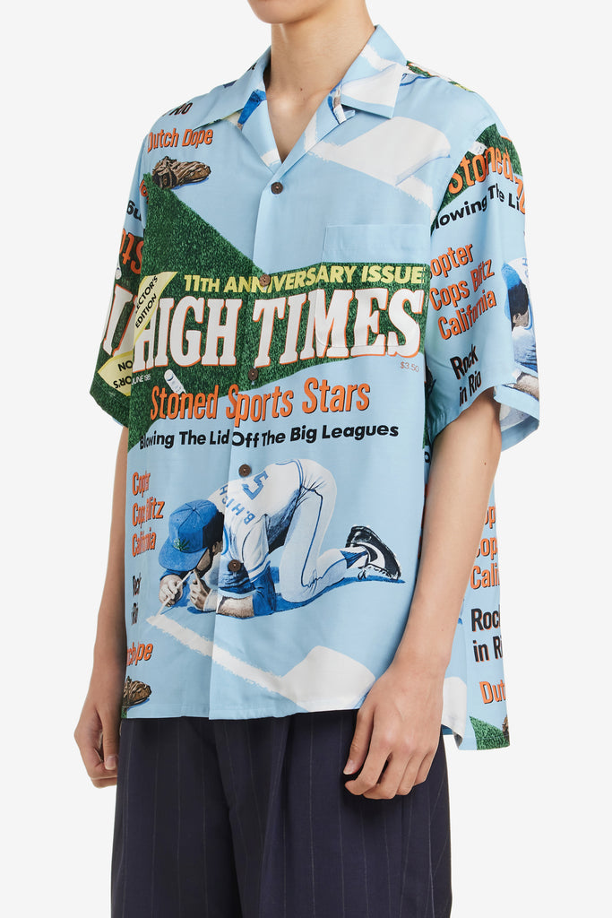 HIGHTIMES / S/S HAWAIIAN SHIRT ( TYPE-4 ) - WORKSOUT WORLDWIDE