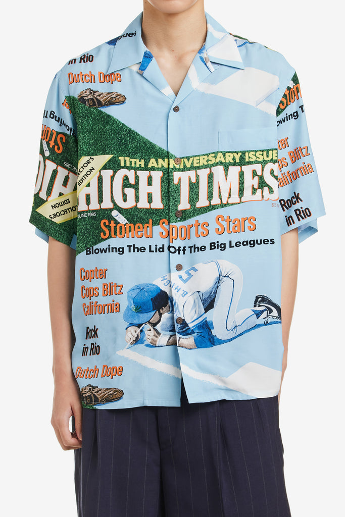 HIGHTIMES / S/S HAWAIIAN SHIRT ( TYPE-4 ) - WORKSOUT WORLDWIDE