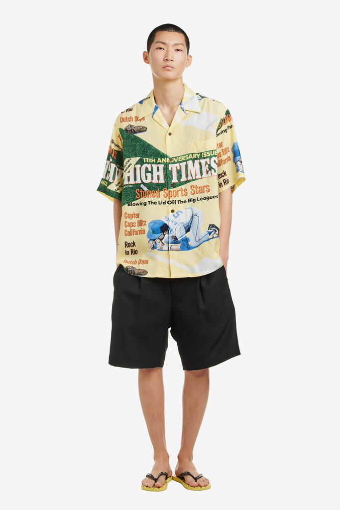 HIGHTIMES / S/S HAWAIIAN SHIRT ( TYPE-4 ) - WORKSOUT WORLDWIDE