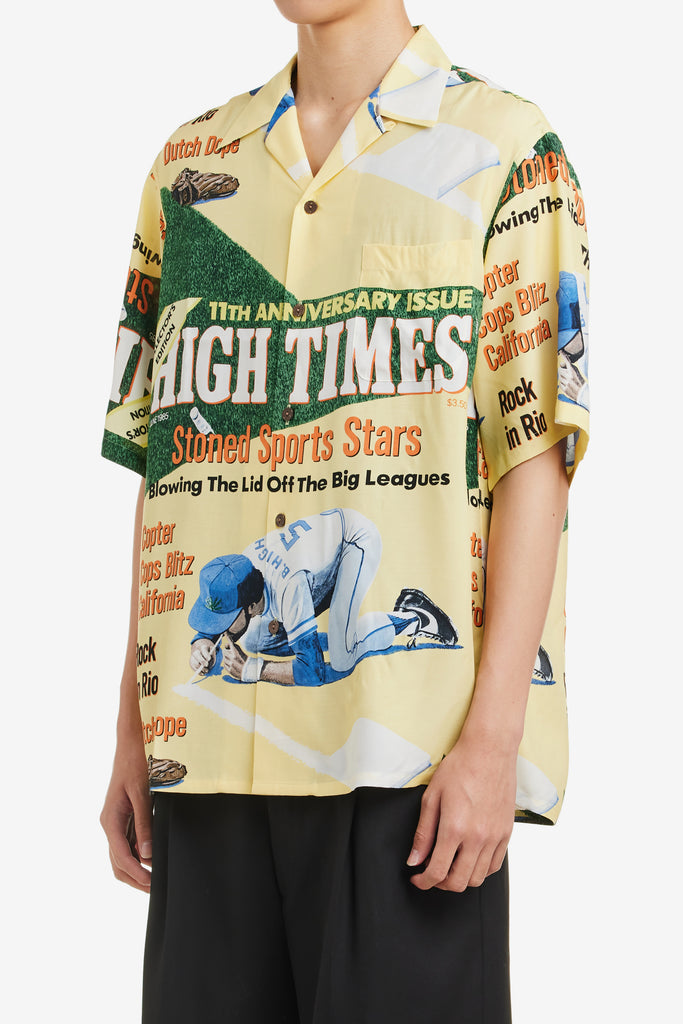 HIGHTIMES / S/S HAWAIIAN SHIRT ( TYPE-4 ) - WORKSOUT WORLDWIDE