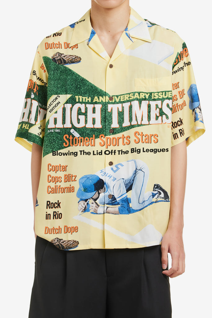 HIGHTIMES / S/S HAWAIIAN SHIRT ( TYPE-4 ) - WORKSOUT WORLDWIDE