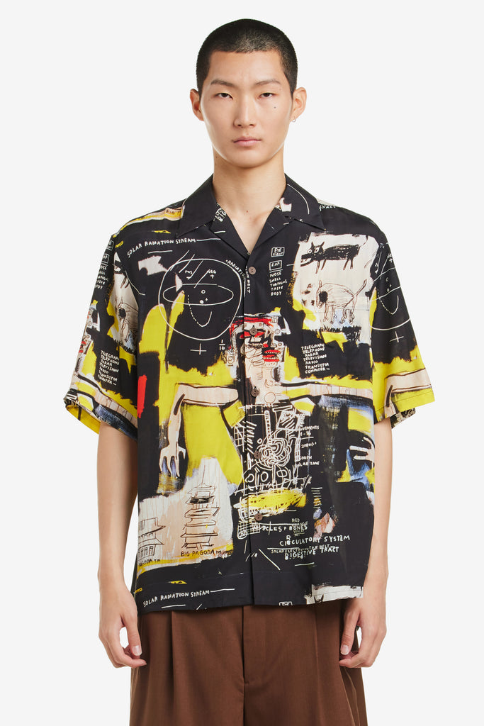 JEAN-MICHEL BASQUIAT / S/S HAWAIIAN SHIRT ( TYPE-1 ) - WORKSOUT WORLDWIDE