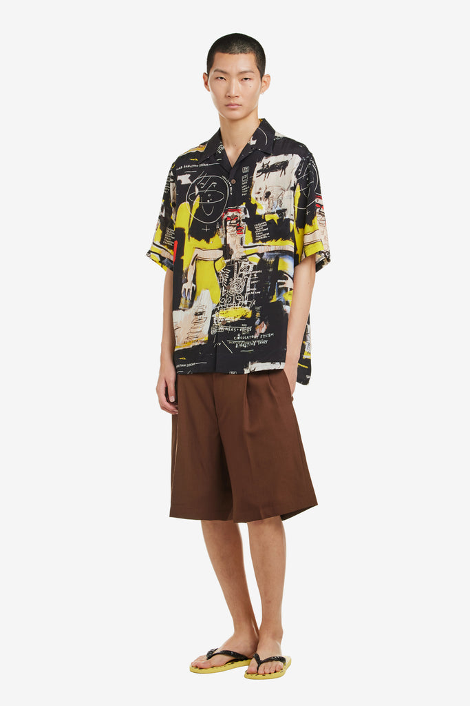 JEAN-MICHEL BASQUIAT / S/S HAWAIIAN SHIRT ( TYPE-1 ) - WORKSOUT WORLDWIDE