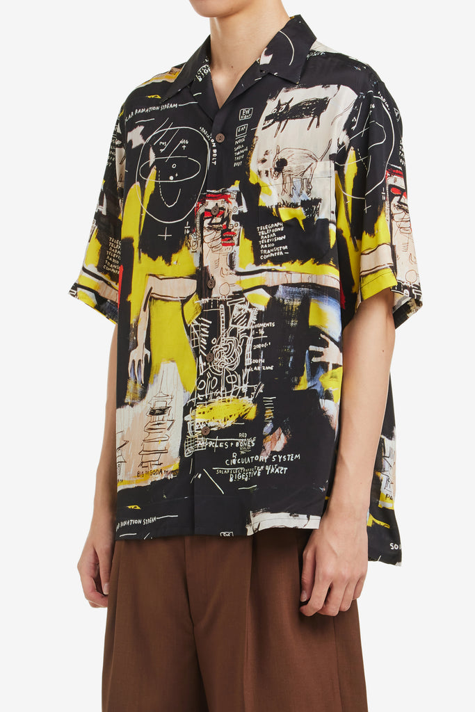 JEAN-MICHEL BASQUIAT / S/S HAWAIIAN SHIRT ( TYPE-1 ) - WORKSOUT WORLDWIDE