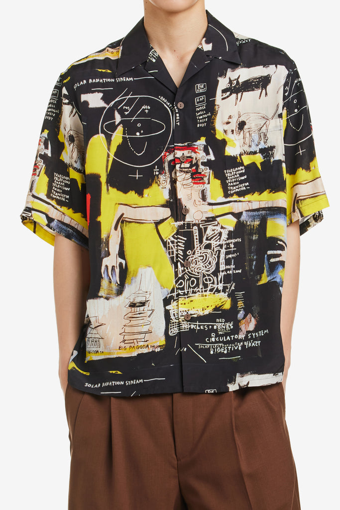 JEAN-MICHEL BASQUIAT / S/S HAWAIIAN SHIRT ( TYPE-1 ) - WORKSOUT WORLDWIDE