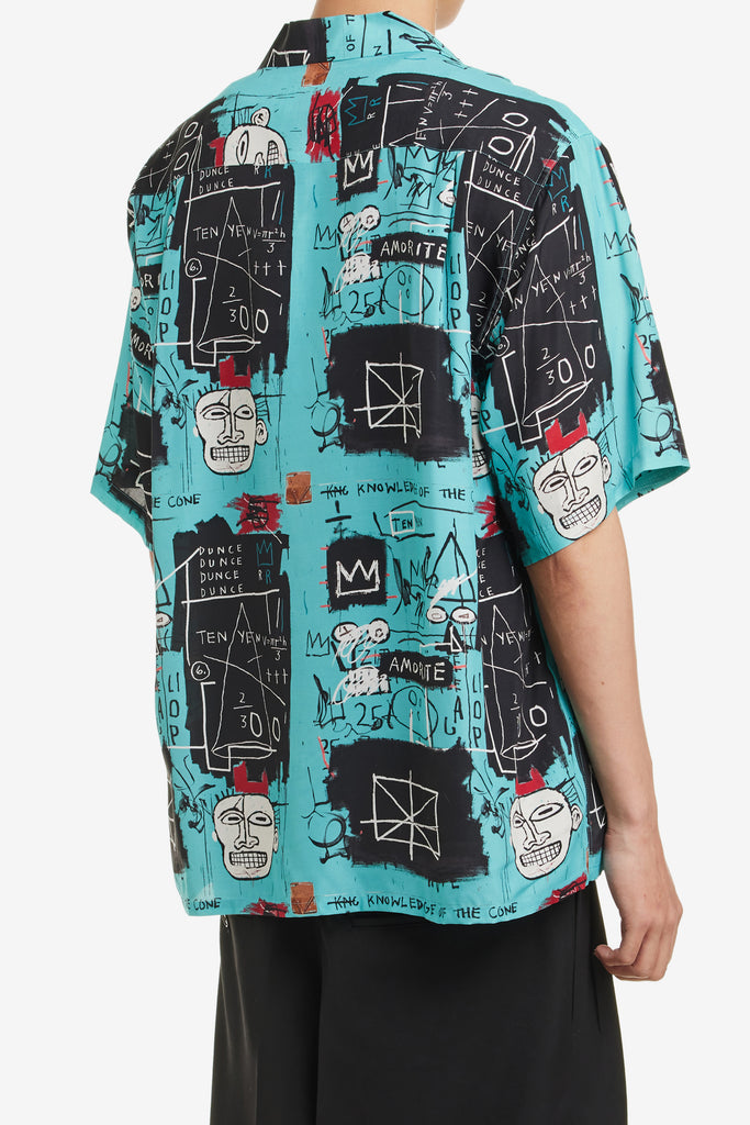 JEAN-MICHEL BASQUIAT / S/S HAWAIIAN SHIRT ( TYPE-2 ) - WORKSOUT WORLDWIDE