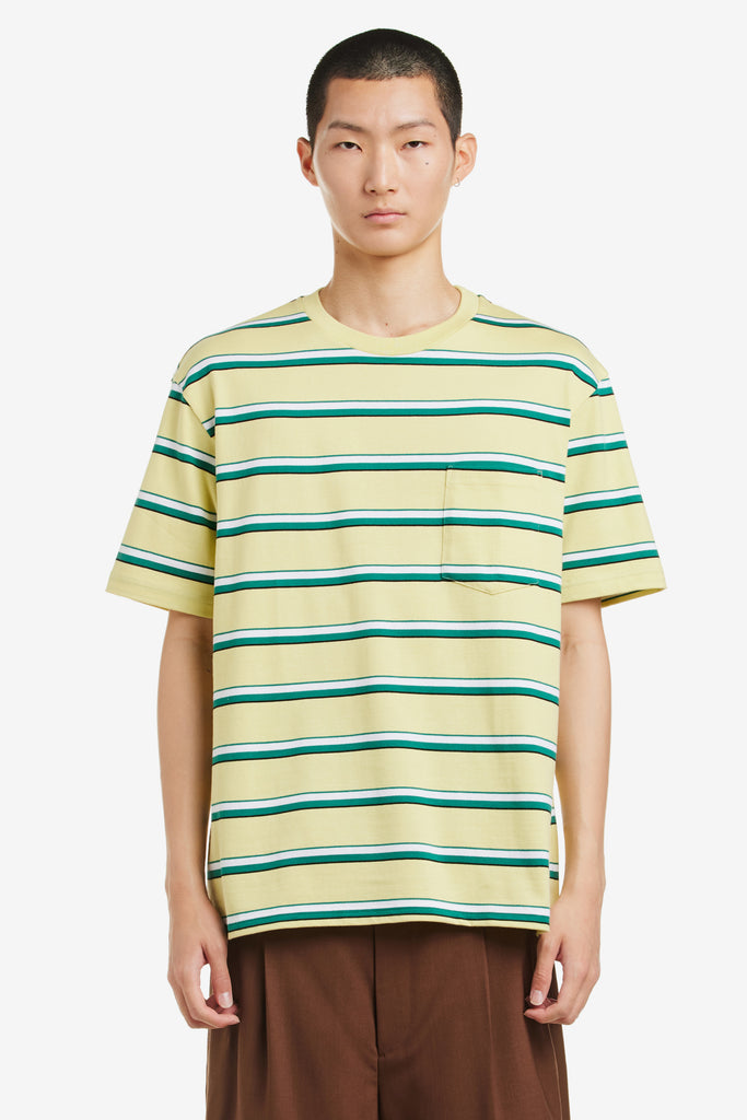 STRIPED CREW NECK T-SHIRT - WORKSOUT WORLDWIDE