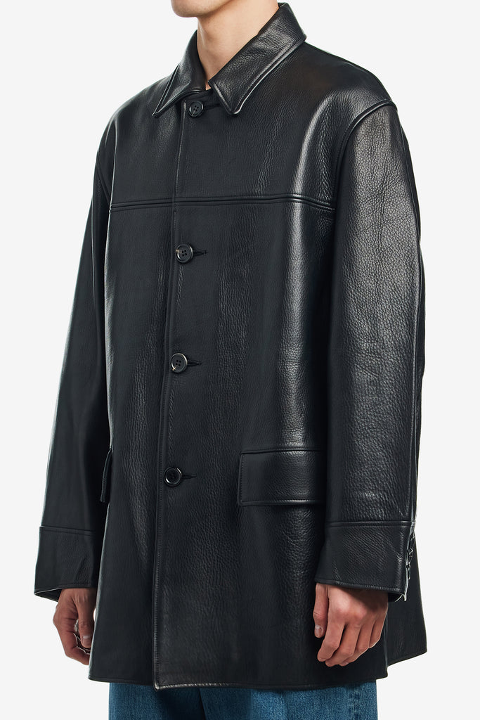 LEATHER COAT - WORKSOUT WORLDWIDE
