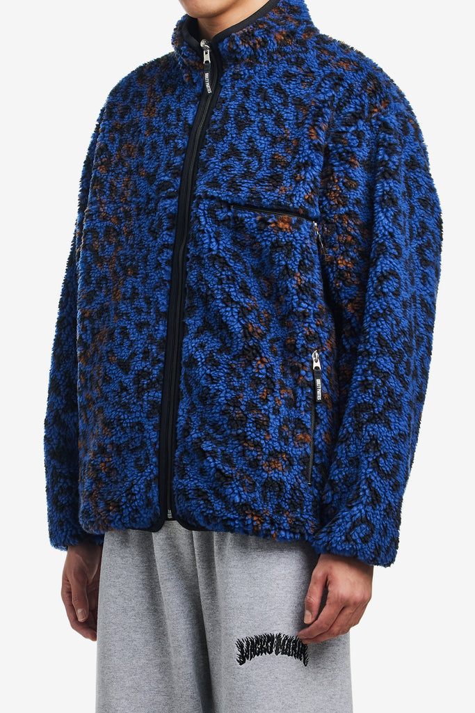 REVERSIBLE LEOPARD BOA JACKET - WORKSOUT WORLDWIDE