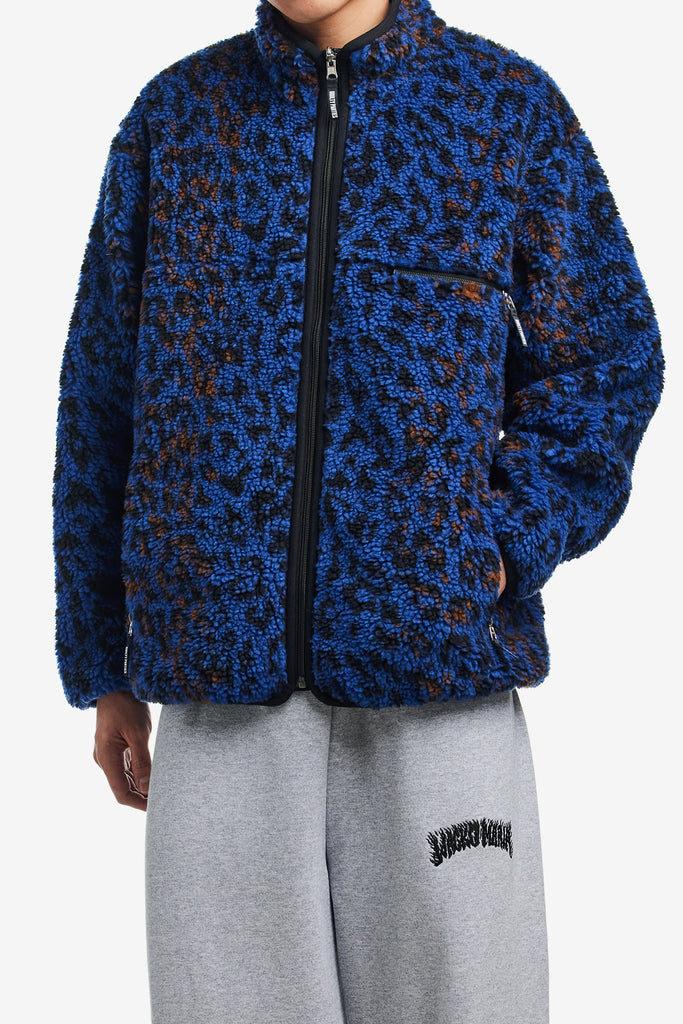 REVERSIBLE LEOPARD BOA JACKET - WORKSOUT WORLDWIDE