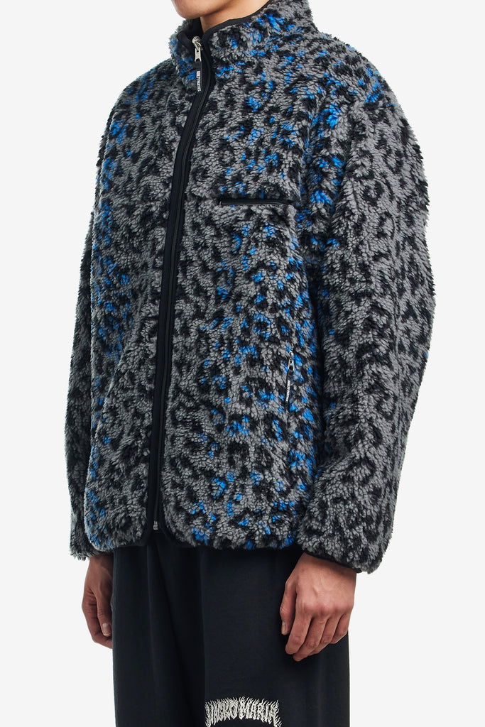 REVERSIBLE LEOPARD BOA JACKET - WORKSOUT WORLDWIDE