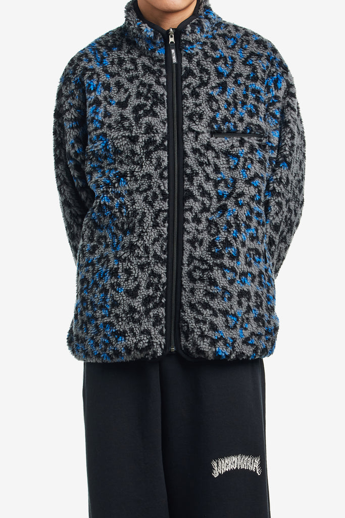 REVERSIBLE LEOPARD BOA JACKET - WORKSOUT WORLDWIDE
