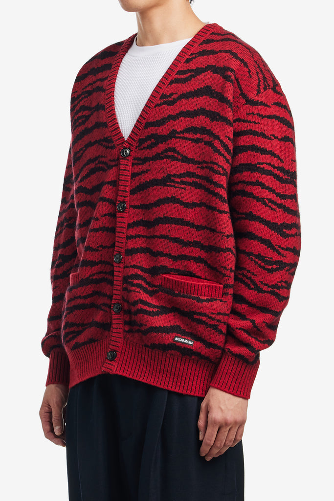 TIGER MOHAIR CARDIGAN - WORKSOUT WORLDWIDE