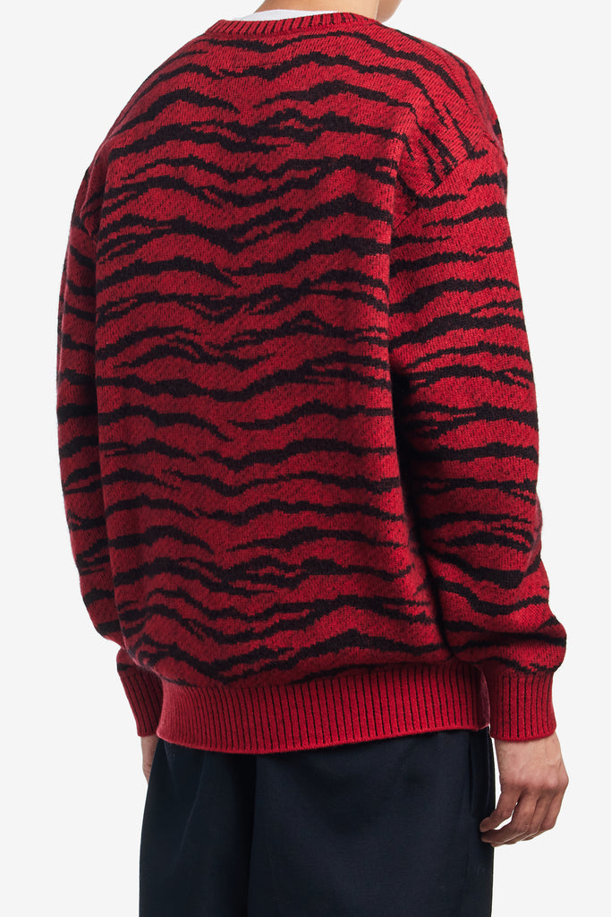 TIGER MOHAIR CARDIGAN - WORKSOUT WORLDWIDE