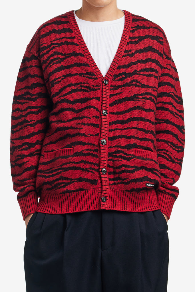 TIGER MOHAIR CARDIGAN - WORKSOUT WORLDWIDE