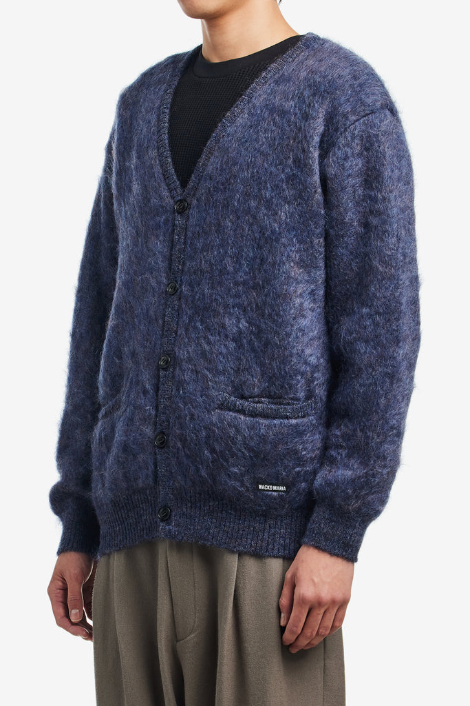 MIX MOHAIR CARDIGAN - WORKSOUT WORLDWIDE