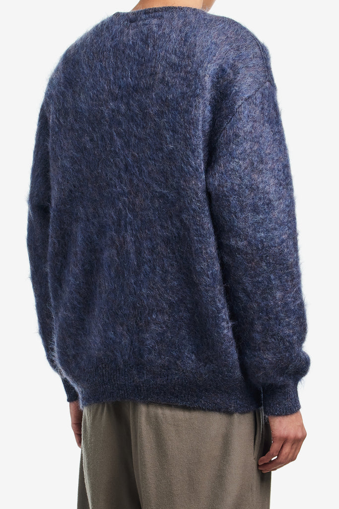 MIX MOHAIR CARDIGAN - WORKSOUT WORLDWIDE