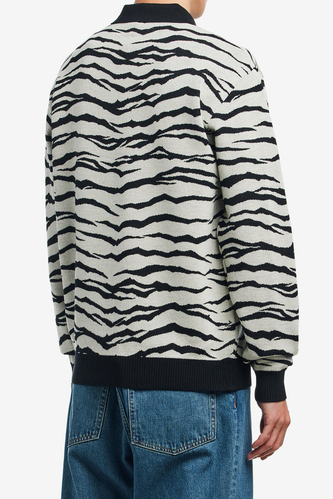 TIGER KNIT POLO SHIRT - WORKSOUT WORLDWIDE