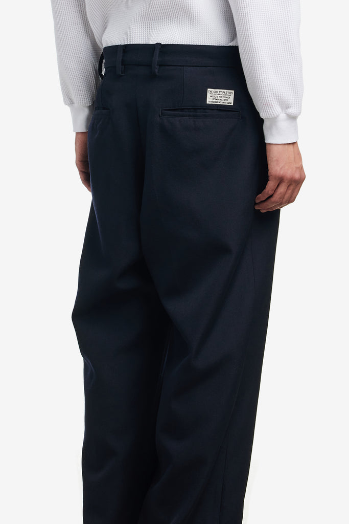 PLEATED CHINO TROUSERS ( TYPE-2 ) - WORKSOUT WORLDWIDE