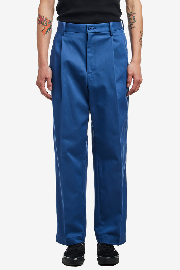 PLEATED CHINO TROUSERS ( TYPE-1 ) - WORKSOUT WORLDWIDE