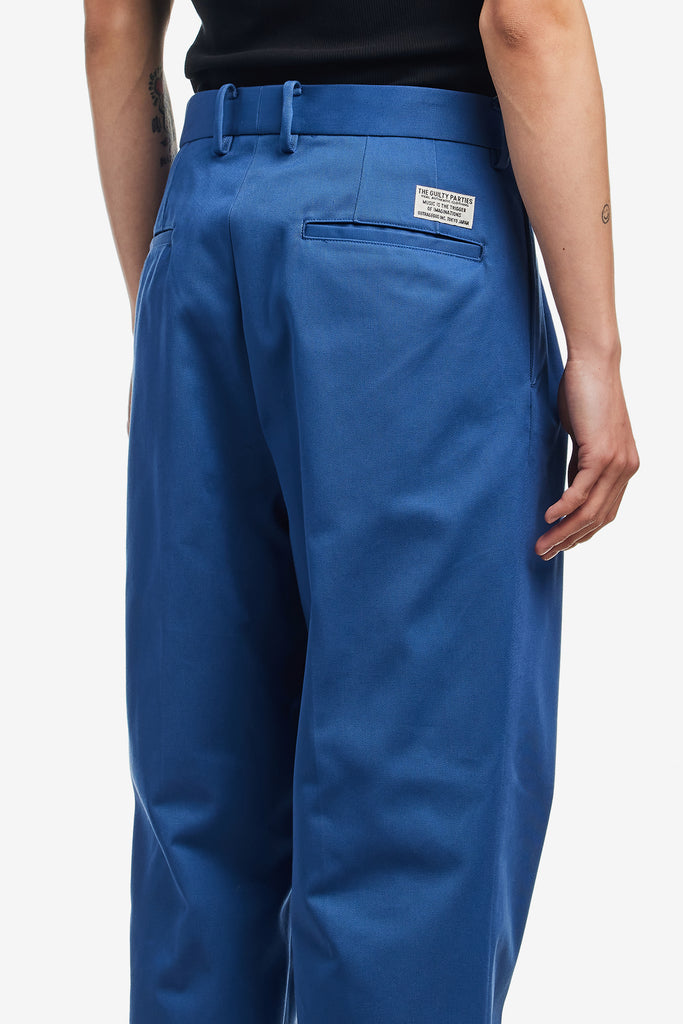 PLEATED CHINO TROUSERS ( TYPE-1 ) - WORKSOUT WORLDWIDE
