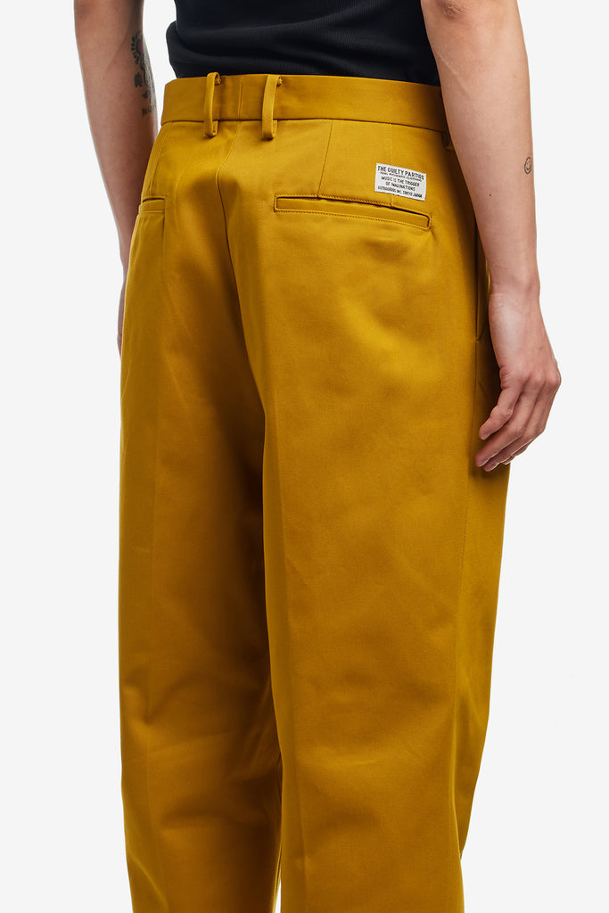 PLEATED CHINO TROUSERS ( TYPE-1 ) - WORKSOUT WORLDWIDE