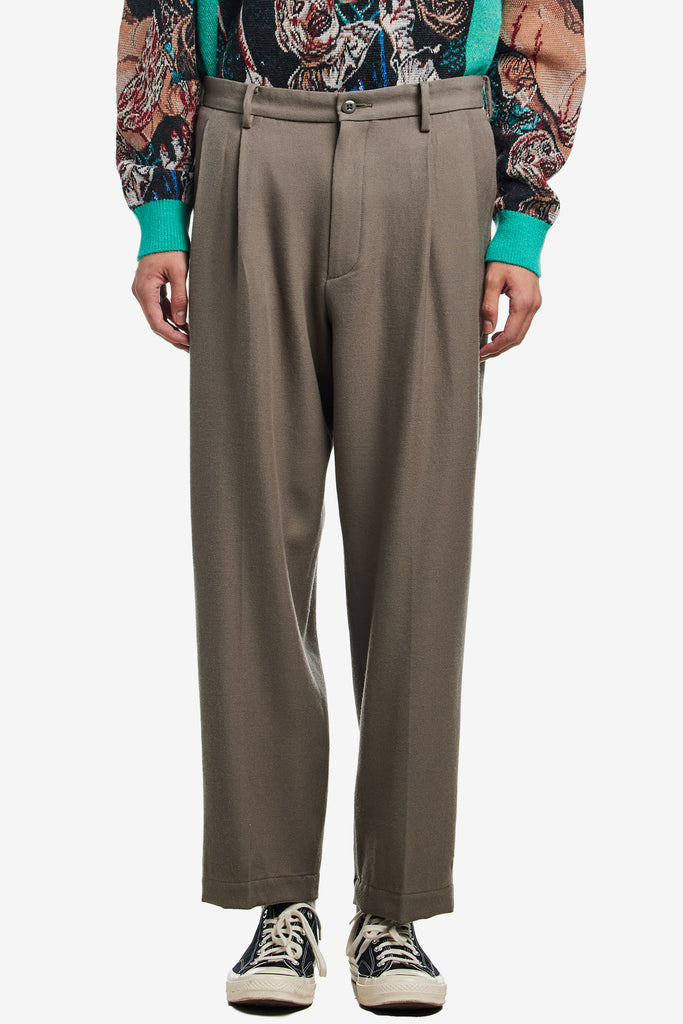 PLEATED CHINO TROUSERS ( TYPE-2 ) - WORKSOUT WORLDWIDE