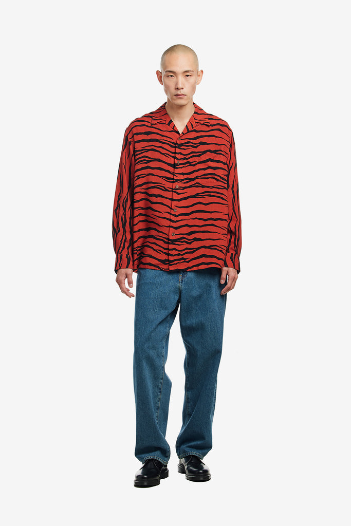 HAWAIIAN SHIRT L/S ( TYPE-2 ) - WORKSOUT WORLDWIDE