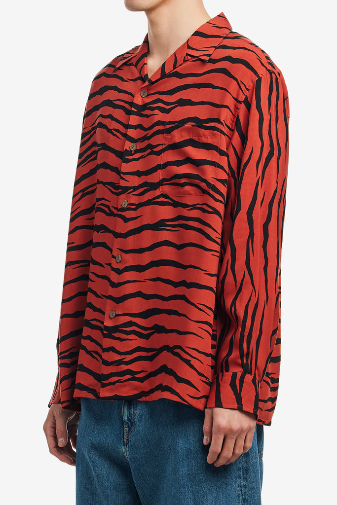 HAWAIIAN SHIRT L/S ( TYPE-2 ) - WORKSOUT WORLDWIDE