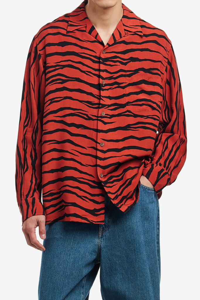 HAWAIIAN SHIRT L/S ( TYPE-2 ) - WORKSOUT WORLDWIDE