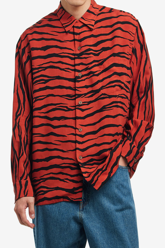 HAWAIIAN SHIRT L/S ( TYPE-2 ) - WORKSOUT WORLDWIDE