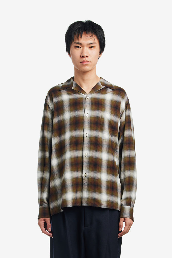 OMBRE CHECK SHIRT L/S ( TYPE-1 ) - WORKSOUT WORLDWIDE