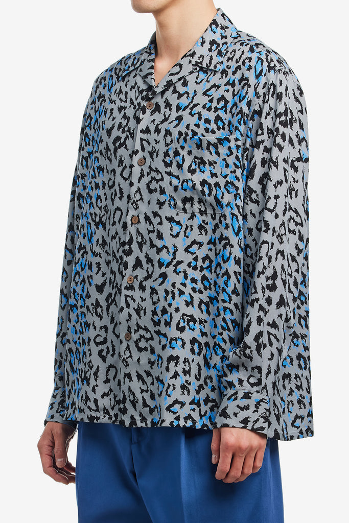 HAWAIIAN SHIRT L/S ( TYPE-3 ) - WORKSOUT WORLDWIDE