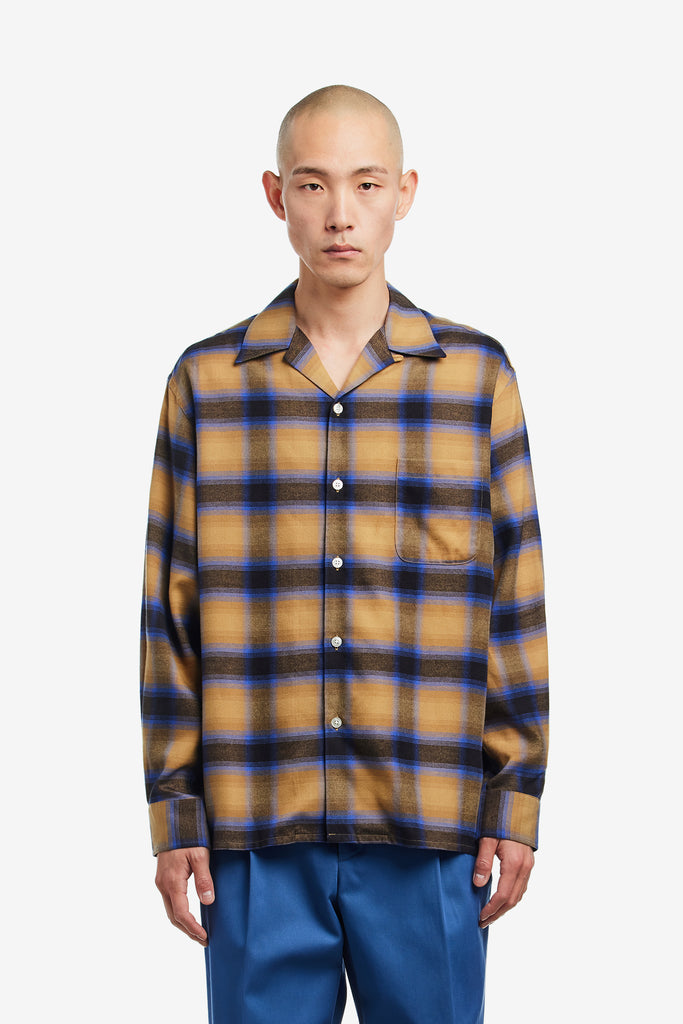 OMBRE CHECK SHIRT L/S ( TYPE-2 ) - WORKSOUT WORLDWIDE