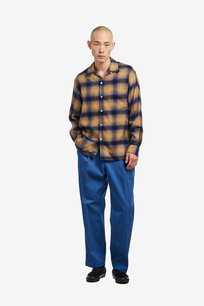 OMBRE CHECK SHIRT L/S ( TYPE-2 ) - WORKSOUT WORLDWIDE