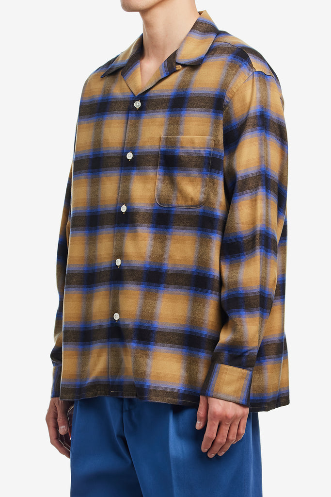 OMBRE CHECK SHIRT L/S ( TYPE-2 ) - WORKSOUT WORLDWIDE