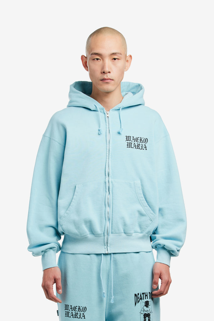 DEATH ROW RECORDS / ZIP HOODED SWEAT SHIRT - WORKSOUT WORLDWIDE