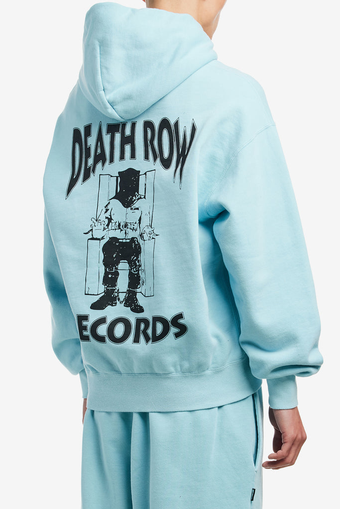 DEATH ROW RECORDS / ZIP HOODED SWEAT SHIRT - WORKSOUT WORLDWIDE