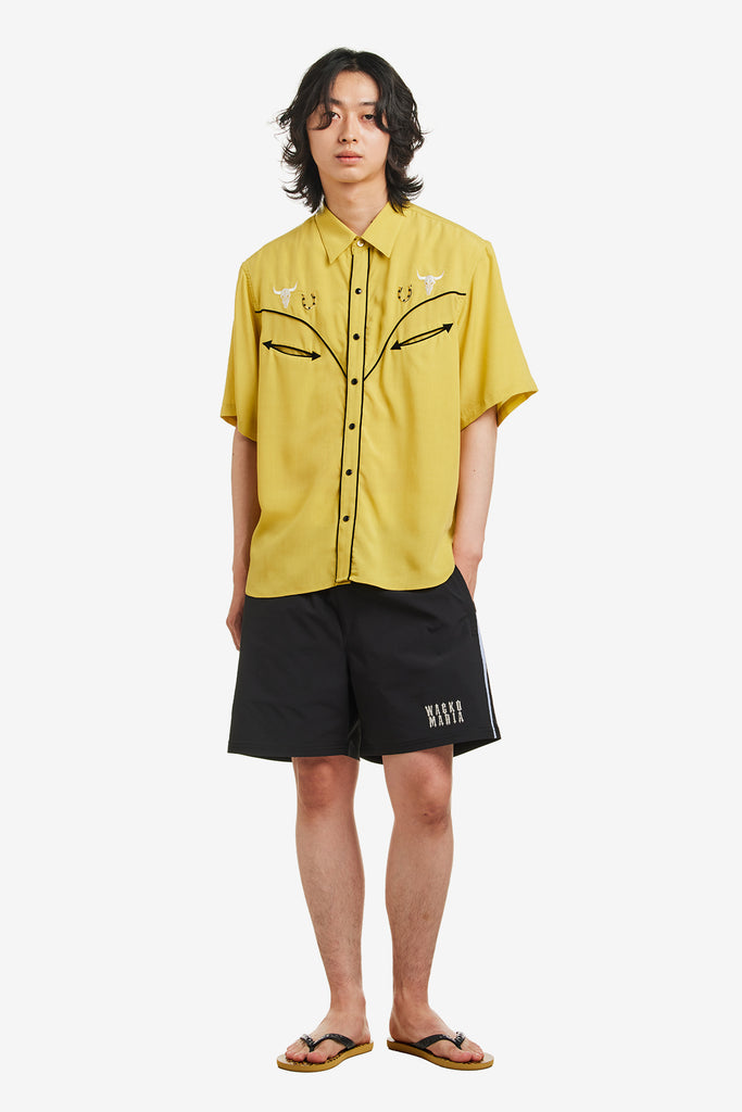 WESTERN SHIRT S/S ( TYPE-5 ) - WORKSOUT WORLDWIDE