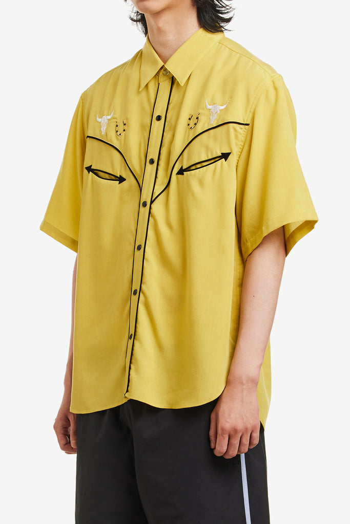WESTERN SHIRT S/S ( TYPE-5 ) - WORKSOUT WORLDWIDE