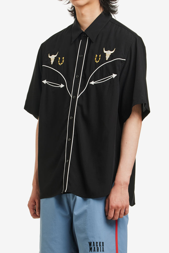WESTERN SHIRT S/S ( TYPE-5 ) - WORKSOUT WORLDWIDE