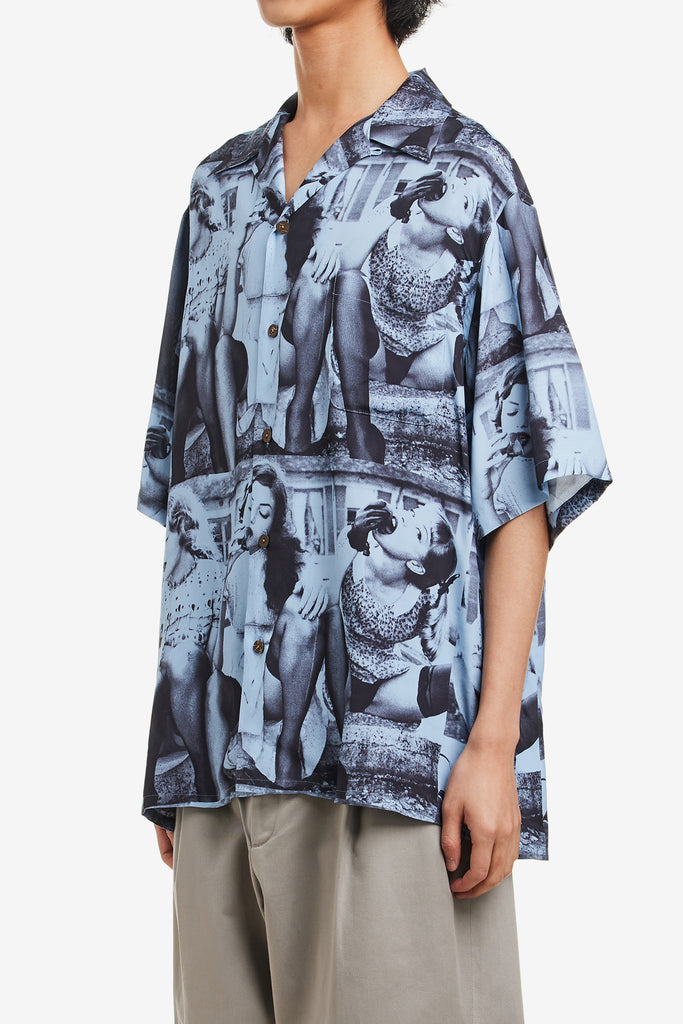 ELLEN VON UNWERTH / S/S HAWAIIAN SHIRT ( TYPE-2 ) - WORKSOUT WORLDWIDE