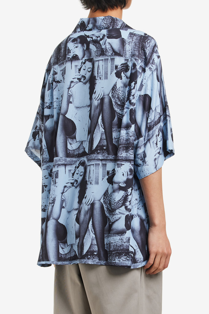ELLEN VON UNWERTH / S/S HAWAIIAN SHIRT ( TYPE-2 ) - WORKSOUT WORLDWIDE