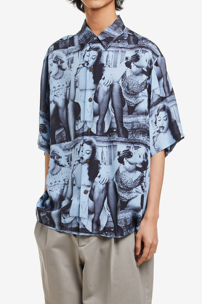 ELLEN VON UNWERTH / S/S HAWAIIAN SHIRT ( TYPE-2 ) - WORKSOUT WORLDWIDE